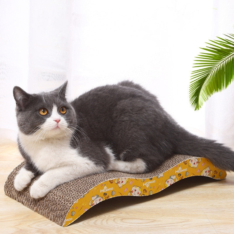 M-Shape Quality Corrugated Paper Cat Scratch Guards Pet Scratching Claw Scraper