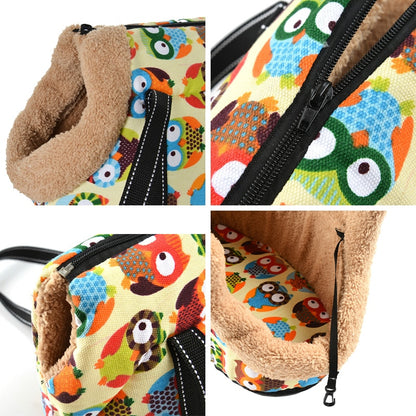 Fashion Pet Dog Carrier For Small Dogs Cats Warm Dog Bags