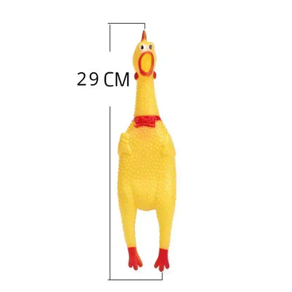 New Pets Dog Squeak Toys Screaming Chicken Squeeze Sound Dog Chew Toy Durable Funny