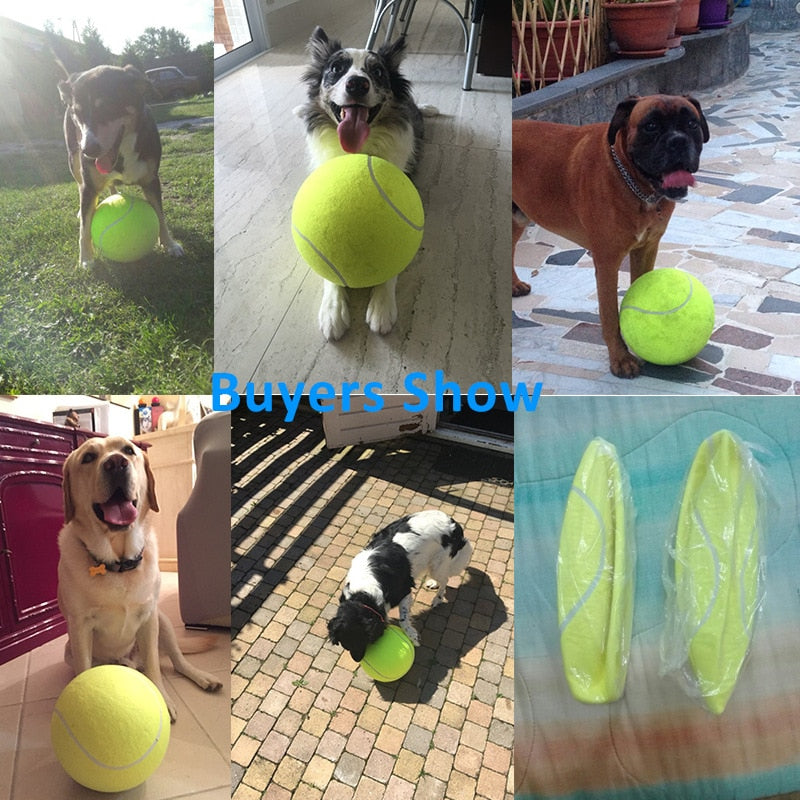 Giant Tennis Ball For Dog Chew Toy Pet Dog Interactive Toys