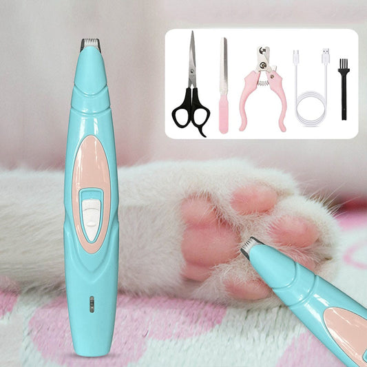 Electric Dog Cat Clippers Professional Pet Foot Hair Trimmer Dog Grooming Hairdresser Dog Shear Butt Ear