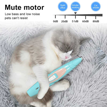 Electric Dog Cat Clippers Professional Pet Foot Hair Trimmer Dog Grooming Hairdresser Dog Shear Butt Ear