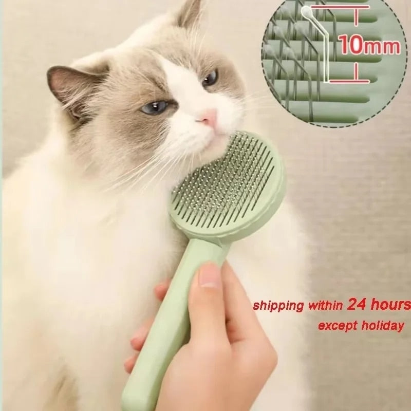 Cat Brush Pet Grooming Brush for Cats Remove Hairs Pet Dog Hair Remover