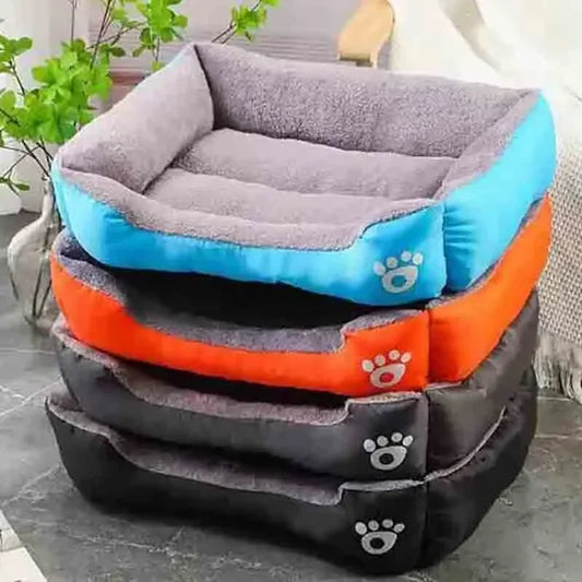 Soft PP Cotton Nest Dog Basket Mat Universal Waterproof Cat Bed Large Pet Cat and Dog Bed Warm Comfortable Dog House