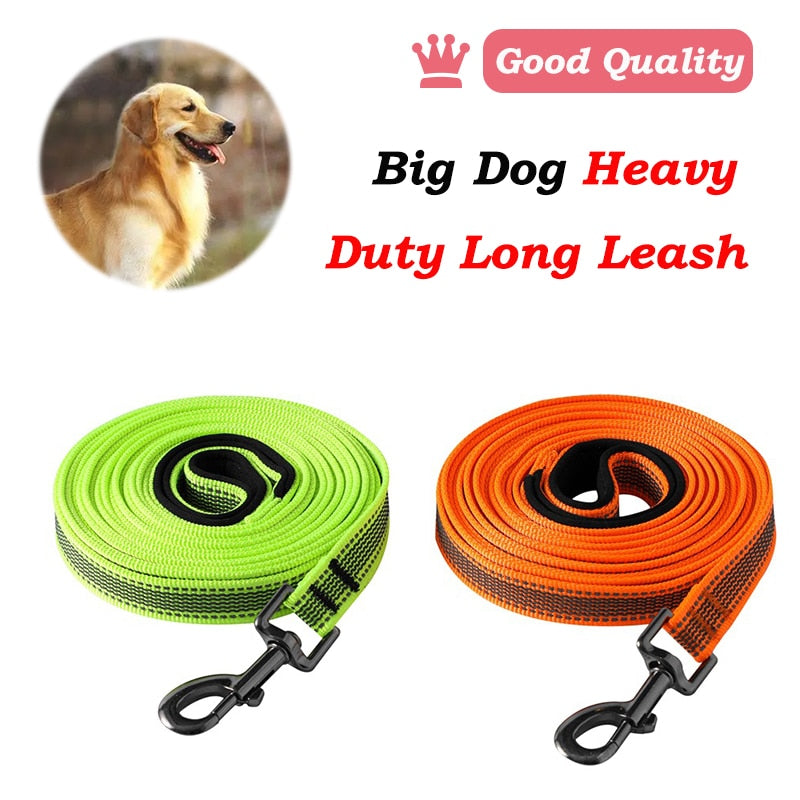 Heavy Duty Large Big Dog Long Leash 1.2M 3M 5M 10M 15M