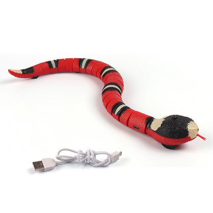 Smart Sensing Interactive Cat Toys Automatic Eletronic Snake USB Rechargeable