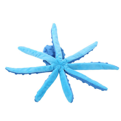 Cat Dog Voice Octopus Shell Puzzle Toy Bite Resistant  Pet Dog Teeth Cleaning Chew Toy Pet Supplies