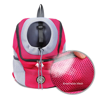 VIP Dog Backpack for Small Large Dogs Cats Double Shoulder Carrier Bag Portable Pet Travel Backpack Pet Carrying Supplies