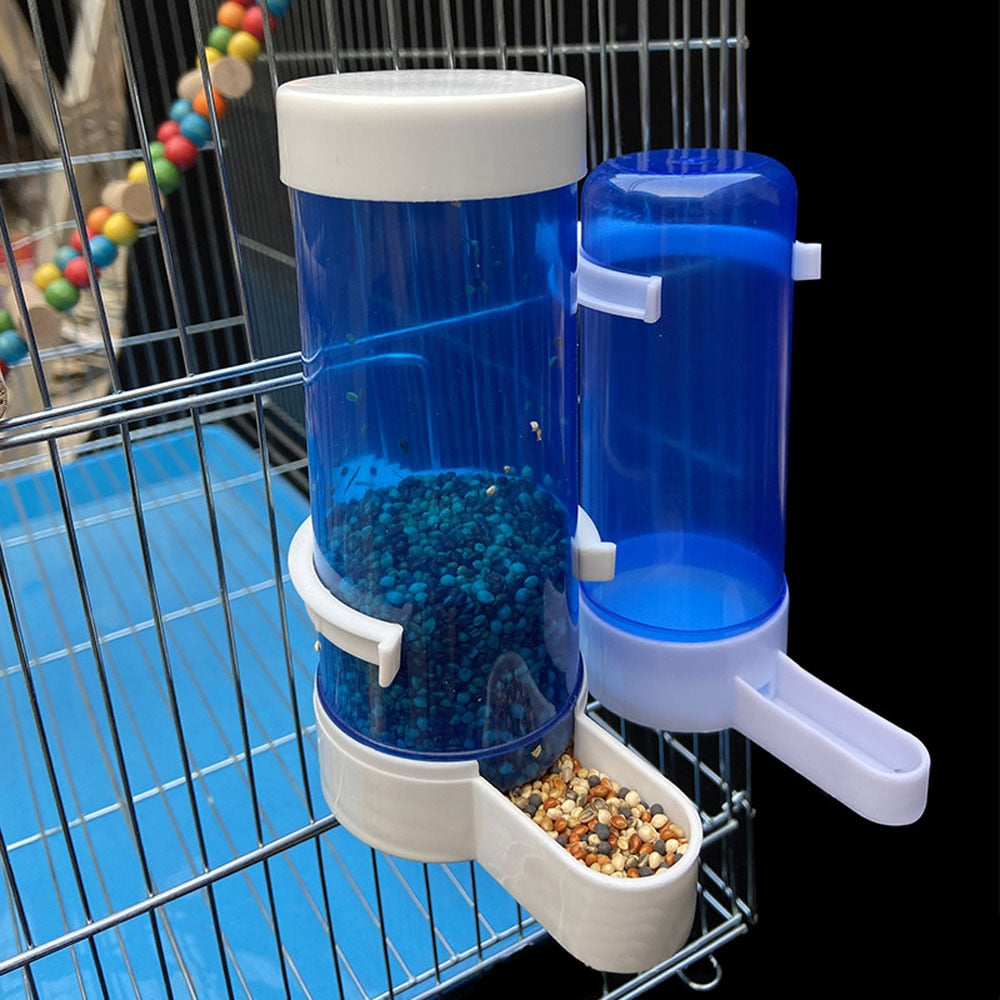 Pet Bird Automatic Drinker Feeder Bird Feeder Parrot Feeding Tool Automatic Feeder Bowls And Drinkers