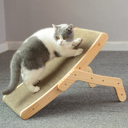 Wood Anti Cat Scratcher Cat Scratch Board Bed 3 In 1 Pad Vertical Pet Cat Toys