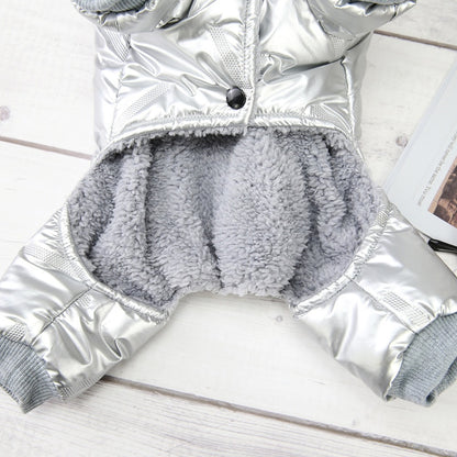 Winter Warm Pet Dog Jumpsuit Waterproof Dog Clothes for Small Dogs