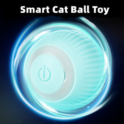Electric Cat Dog Ball Toys Automatic Rolling Smart Cat Toys Interactive