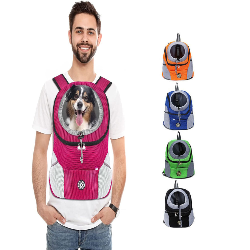 Pet Dog Carrier Bag Carrier For Dogs Backpack  Portable Travel
